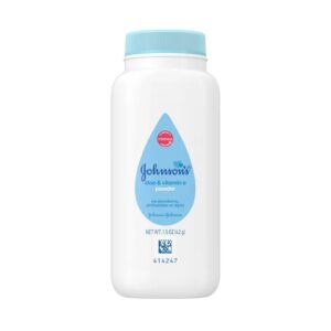 Johnson's Naturally Derived Cornstarch Baby Powder with Aloe & Vitamin E, 1.5 oz